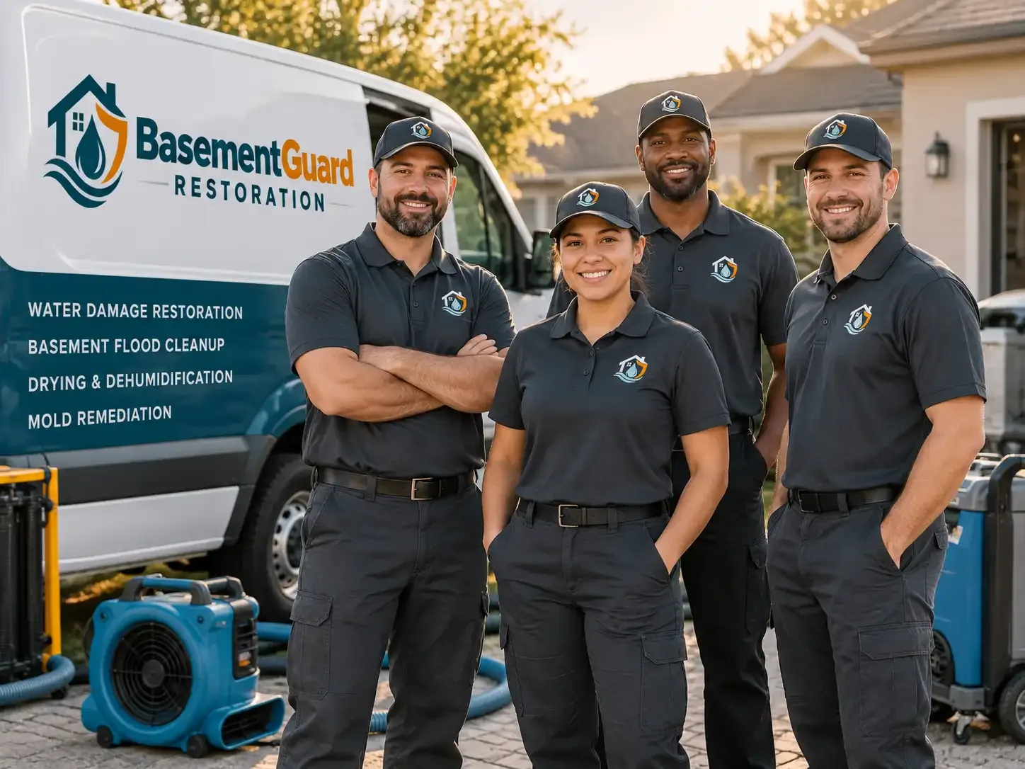 Basement Water Damage Restoration company in Wellston, MI